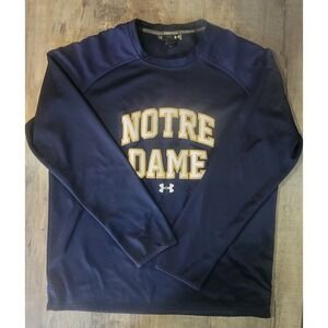 Notre Dame Fighting Irish Under Armour Mens Large Loose Protect This House EUC